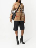 BURBERRY Women Oversized Check Cardigan