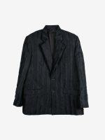 LOUIS GABRIEL NOUCHI - Men Wavy Jacquard Oversized Jacket - Image 4