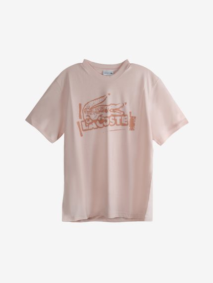 LACOSTE - Men Printed Cotton Jersey T-Shirt