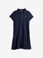 POLO RALPH LAUREN - Girls Stretch Cotton Mesh Polo Dress
