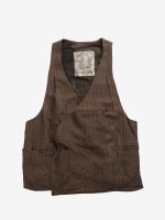 ZIGGY CHEN - Men Asymmetric Oversized Waistcoat - Image 4