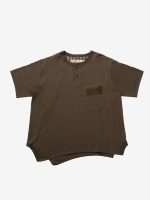 ZIGGY CHEN - Men Henley Neck T-Shirt - Image 4