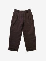 ZIGGY CHEN - Men Front Pleats Tapered Trousers - Image 4