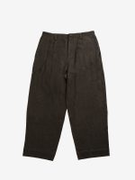 ZIGGY CHEN - Men Front Pleats Tapered Trousers - Image 4