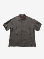 ZIGGY CHEN - Men Double Pocket Short Sleeve Shirt - Image 4