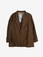 ZIGGY CHEN - Men 1 Button Long Jacket - Image 4