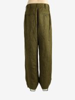 ZIGGY CHEN - Men Drop Crotch Wide Leg Trousers - Image 3