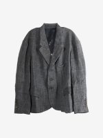 ZIGGY CHEN - Men Cropped 3 Button Blazer - Image 5