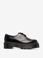 DR. MARTENS - 1461 Quad Polished Smooth Leather Derby Shoes