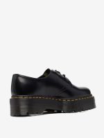 DR. MARTENS - 1461 Quad Polished Smooth Leather Derby Shoes - Image 4