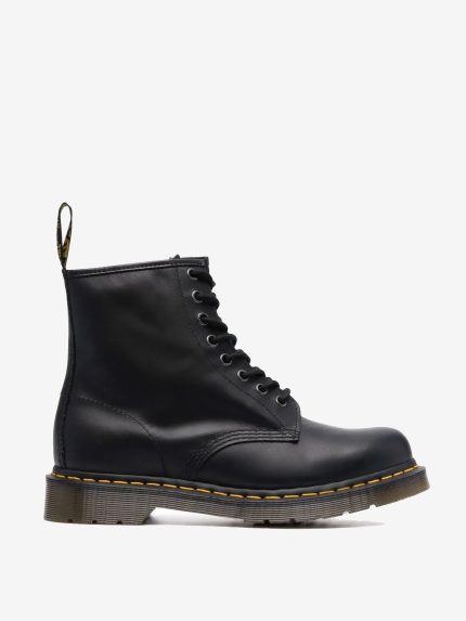 DR. MARTENS - 1460 Black Nappa Leather Lace Up Boots