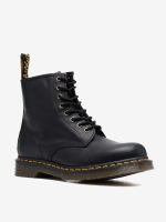 DR. MARTENS - 1460 Black Nappa Leather Lace Up Boots - Image 2