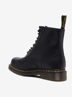 DR. MARTENS - 1460 Black Nappa Leather Lace Up Boots - Image 3