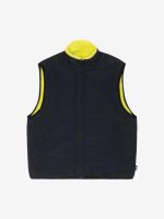 STUSSY - Men Sherpa Reversible Vest - Image 3