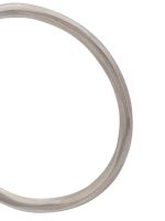 WERKSTATT MUNCHEN - Hoop Earrings Fine Hammered M4512 - Image 4