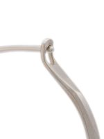 WERKSTATT MUNCHEN - Hoop Earrings Fine Hammered M4512 - Image 3