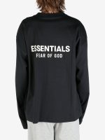 FEAR OF GOD ESSENTIALS - Men Classic Fit Long Sleeve T-Shirt - Image 3