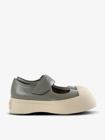 MARNI - Women Leather Pablo Mary Jane Sneakers