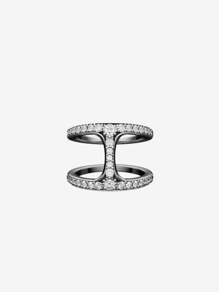 HOORSENBUHS - Dame Phantom Ring With Diamonds