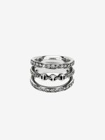 HOORSENBUHS - Asset Triple Band With Diamonds