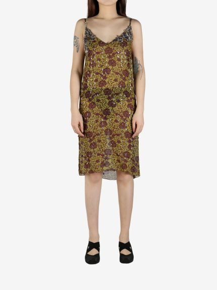 DRIES VAN NOTEN - Women Floral Embellished Dress