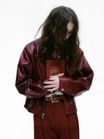ENFANTS RICHES DEPRIMES - Men Bordeaux Multi-Coin Belt - Image 3
