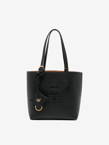 MCM - Unisex Himmel Lthr Doppel Shopper Mini Bag
