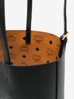 MCM - Unisex Himmel Lthr Doppel Shopper Mini Bag - Image 4