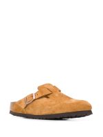 BIRKENSTOCK - Women Boston Soft Footbed Suede Leather Slippers - Image 2