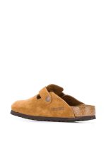 BIRKENSTOCK - Women Boston Soft Footbed Suede Leather Slippers - Image 3