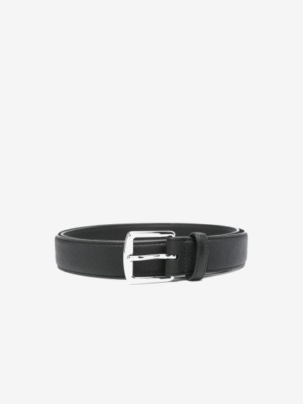 POLO RALPH LAUREN - Men Saffiano Leather Belt