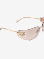 MIU MIU - Women Frameless Sunglasses - Image 3