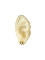PARTS OF FOUR - Tiny Stud Earring (0.1 CT, Diamond Slab, YGA+DIA) - Image 4