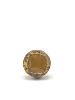 PARTS OF FOUR - Stud Earring (0.2 CT, Yellow Diamond Slab, AGA+YDIA)