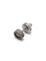 PARTS OF FOUR - Stud Earring (0.2 CT, Tiny Faceted Diamond Slab, DA+FCDIA) - Image 3