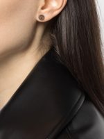 PARTS OF FOUR - Stud Earring (0.2 CT, Tiny Faceted Diamond Slab, AMA+FCDIA) - Image 2