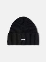 OFF WHITE - Men Offstamp Loose Knit Beanie