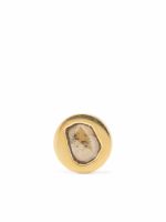PARTS OF FOUR - Stud Earring (0.2 CT, Tiny Faceted Diamond Slab, YGA+FCDIA)