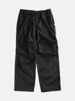 BURBERRY - Men Bias Check Nylon Cargo Trousers - Image 3