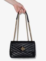 TORY BURCH - Women Kira Chevron Small Convertible  Shoulder Bag - Image 5