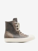 RICK OWENS - Men Transparent Leather Sneakers