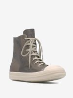 RICK OWENS - Men Transparent Leather Sneakers - Image 2