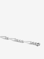 MAOR - Unity Cub Link Bracelet In Silver - Image 3