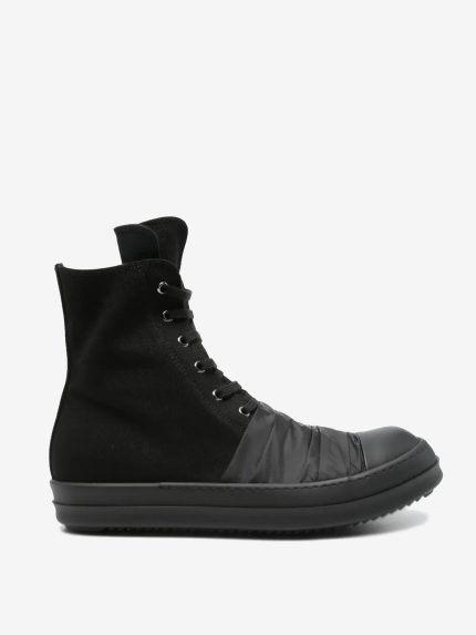 RICK OWENS DRKSHDW - Men Denim Hustler Sneakers
