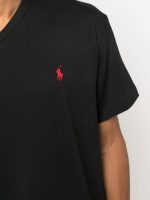 POLO RALPH LAUREN - Men Short Sleeve V-Neck Classic Fit T-Shirt - Image 4