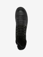 RICK OWENS DRKSHDW - Men Denim Hustler Sneakers - Image 4