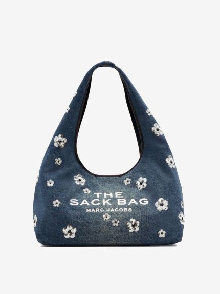 MARC JACOBS - Women The Sequin Daisy Denim Sack Bag