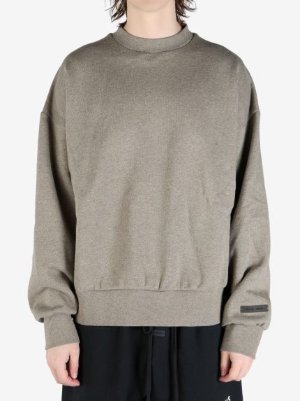 FEAR OF GOD ESSENTIALS - Men Classic Fit Fleece Crewneck