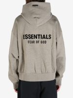 FEAR OF GOD ESSENTIALS - Men Classic Fit Fleece Hoodie - Image 3