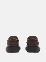 BURBERRY - Mens Leather Raft Boat Shoe - Image 3